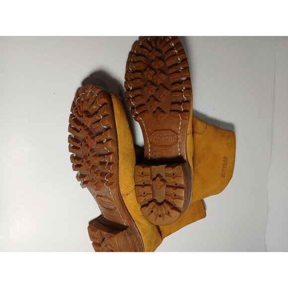 Durango Boots Suede Size Men's 10 M Rust Made In USA - Picture 8 of 9